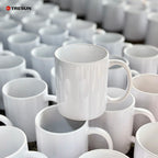Custom Holiday Ceramic Mugs | 11oz White | 5,000 MOQ | 7-Day Lead