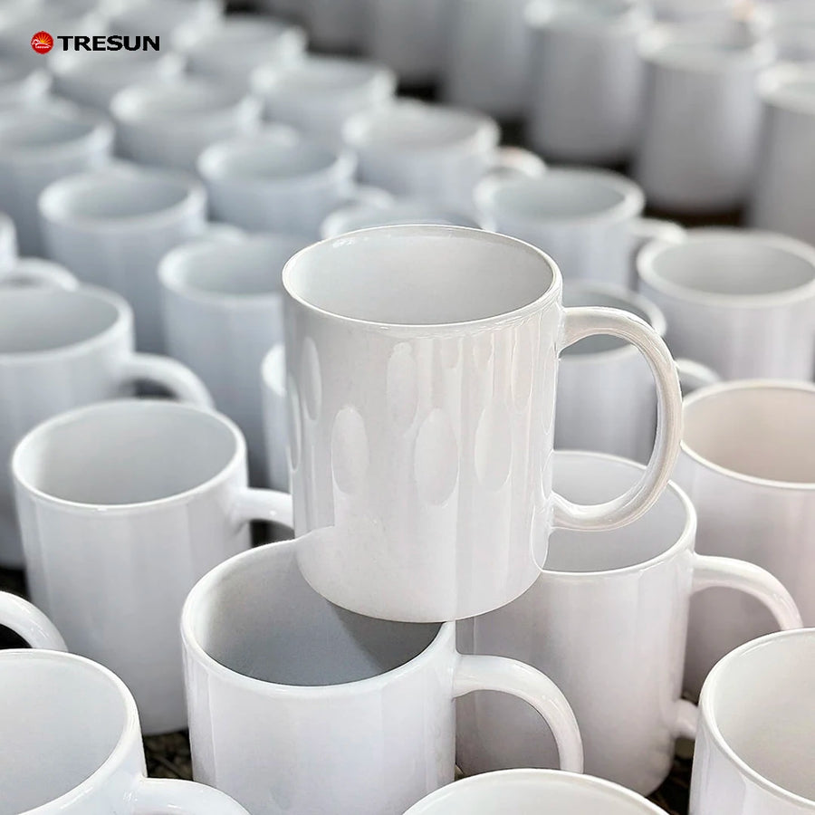 Custom Holiday Ceramic Mugs | 11oz White | 5,000 MOQ | 7-Day Lead
