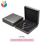 Custom PU Leather Jewelry Boxes with Logo | MOQ 100