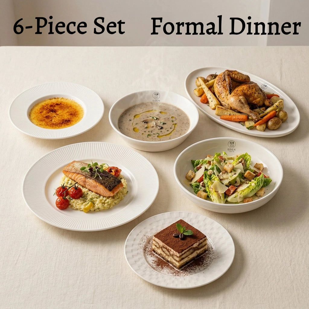 Custom Logo Porcelain Tableware Plates | Hotel Restaurant Wholesale