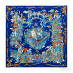 Custom 100% Real Silk Scarves | Digital Printing | 50 Pcs MOQ | Luxury Corporate Gifts