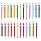 2-in-1 Capacitive Stylus Pen: 100 MOQ, Aluminum, Laser Engraving | Custom Logo Promotional Pens