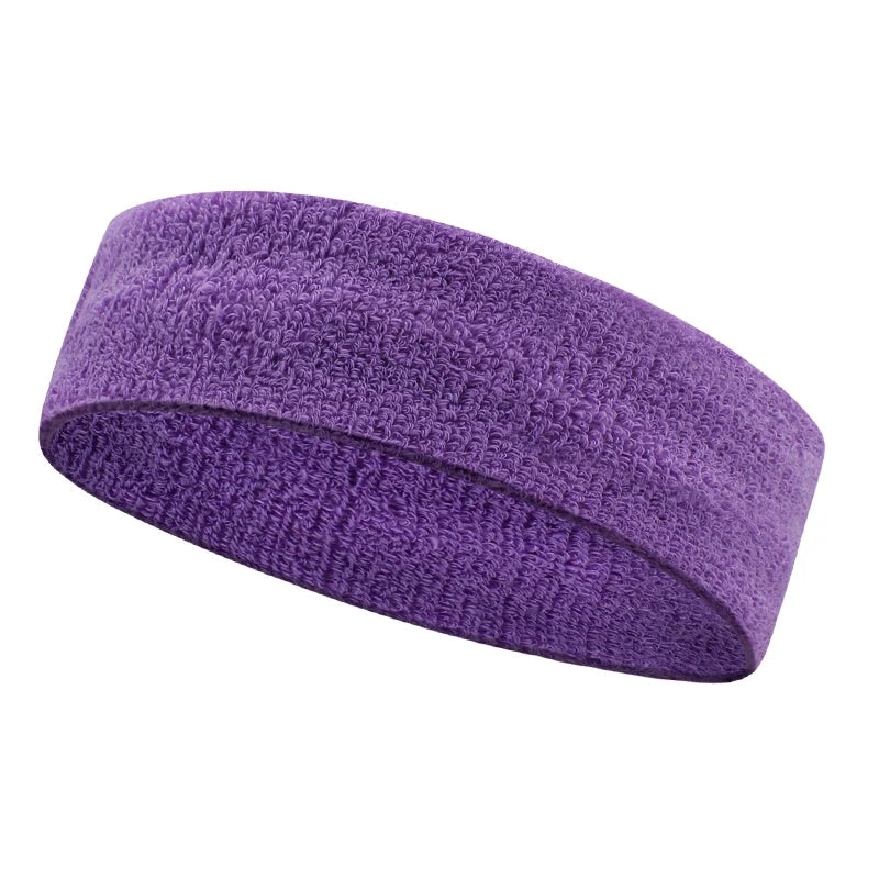 5.5cm Wide Spandex Yoga Headband with Custom Print | Sweat Absorption for Workout