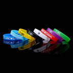 Custom Silicone Wristbands | Embossed | MOQ 100