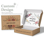 Custom Kraft Mailer Box | Biodegradable | 500 MOQ | 8-Day Lead