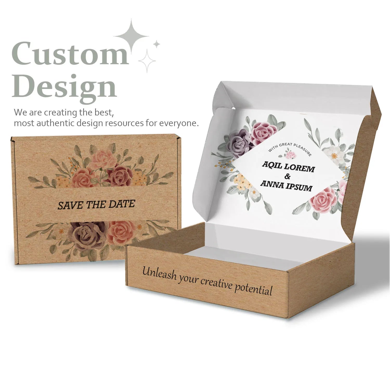 Custom Kraft Mailer Box | Biodegradable | 500 MOQ | 8-Day Lead