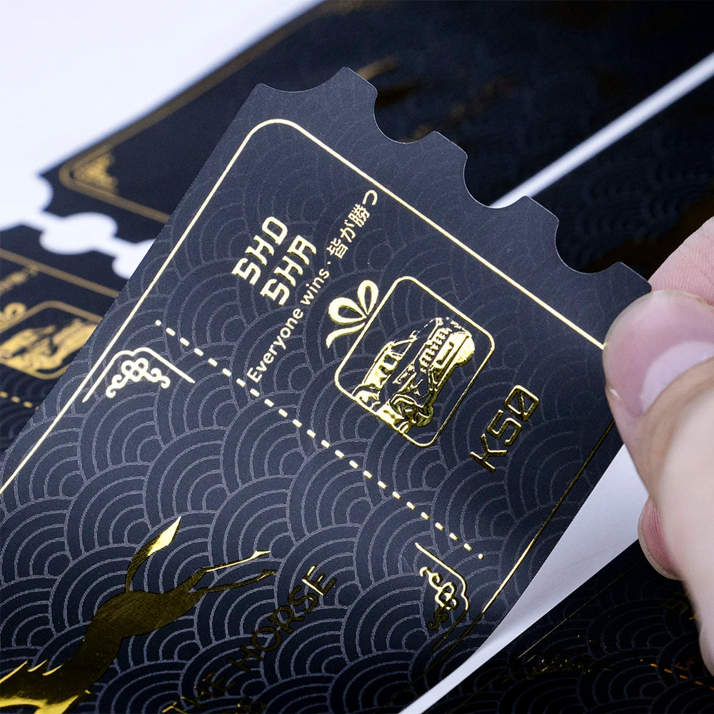 Custom Embossed Adhesive Product logo Bottle  Paper Labels Vinyl Foil Gold  Sticker Printing Waterproof  Labels  Tag