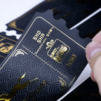 Custom Embossed Adhesive Product logo Bottle  Paper Labels Vinyl Foil Gold  Sticker Printing Waterproof  Labels  Tag