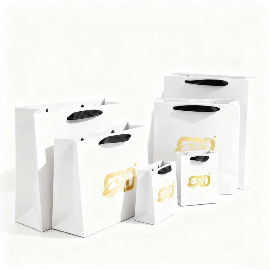 Custom Kraft Paper Shopping Bags | Retail Gift Bags