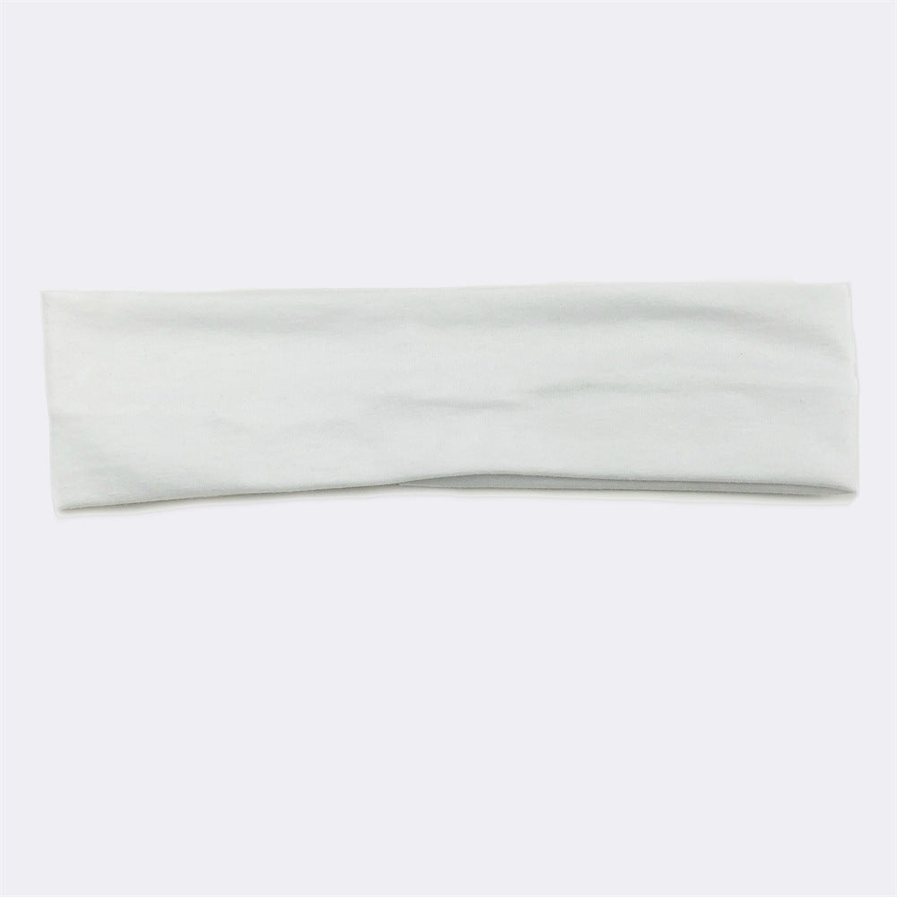 Custom Spandex Headband for Women | 23.5cm Stretch Hair Band for Sports & Fashion