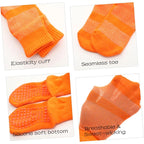 Custom Anti-Slip Trampoline Socks | Adult Kids Non-Slip Rubber Grip | 500 MOQ | Polyester/Spandex