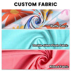 Custom Microfiber Beach Towel Set — Quick Dry Sand Free with Mesh Bag | 100 Pcs MOQ | Swim Towels Bulk