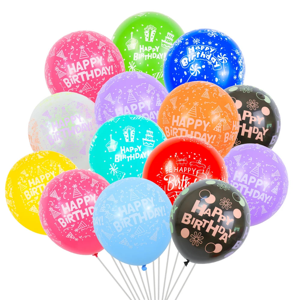 Custom Printed Anime Latex Balloons 5-36 Inches | EN71 CE Certified | Bulk Event Decorations