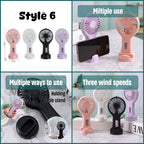 Custom Outdoor USB Portable Mini Cooling Fan with Logo | MOQ 100