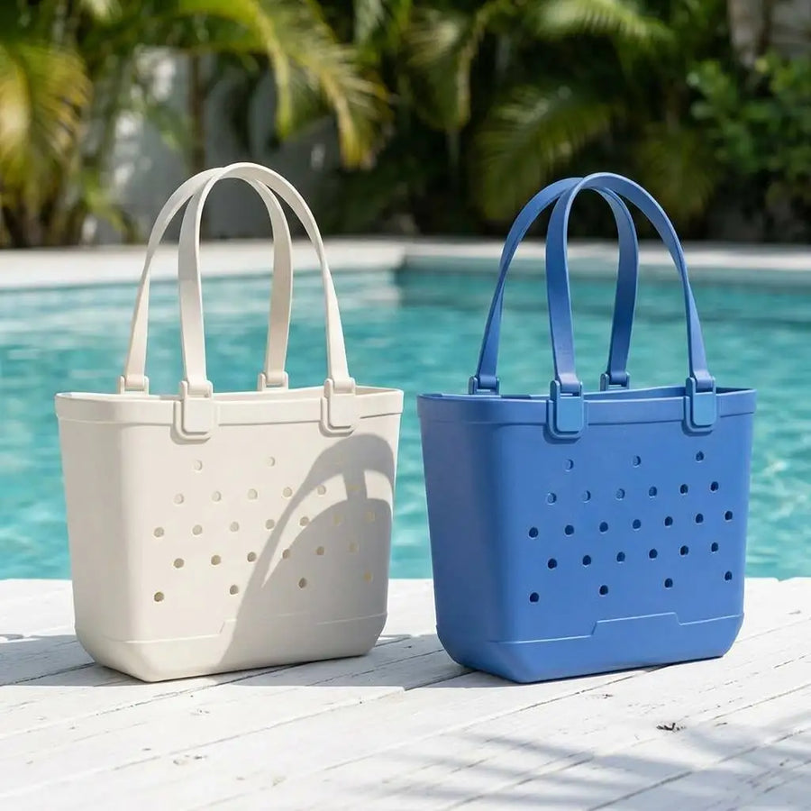 Custom Waterproof EVA Beach Tote Bag | 10 MOQ, CE/UL/RoHS Certified, 30 Colors