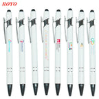 Custom Metal Stylus Pen with Logo | 2-in-1 Ballpoint MOQ 100