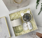 Custom Ceramic Gift Sets: 10 MOQ, 5-Day Lead | Mug, Bottle, Towel for Weddings & Corporate Gifts