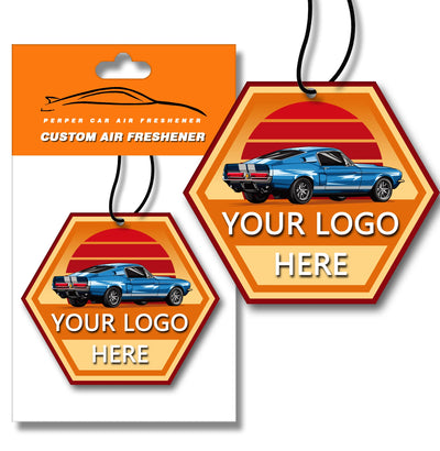 Custom Air Fresheners | 10 Pcs MOQ, 17-23 Days Scent | Custom Logo