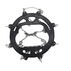 Custom Logo Ice Cleats with 8 Stainless Steel Spikes | MOQ 500