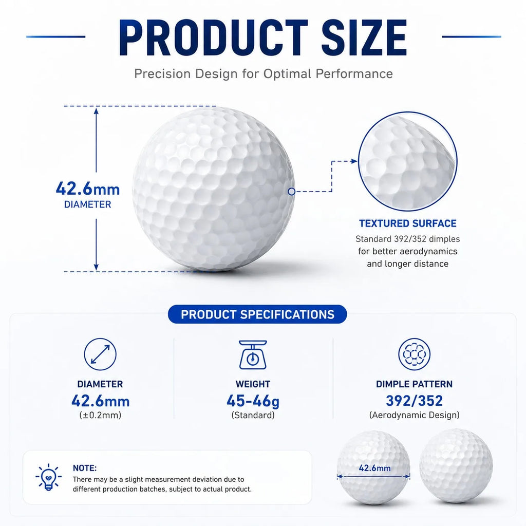 Custom Foam Golf Balls | Rubber+Surlyn Practice Balls | Bulk Promotional Gifts