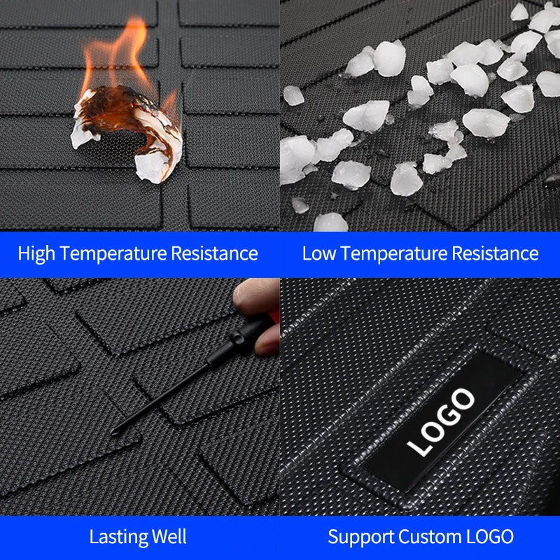Hyundai Tucson Plug-In Hybrid 2022-2024 Custom Fit All-Weather TPE Trunk Mat