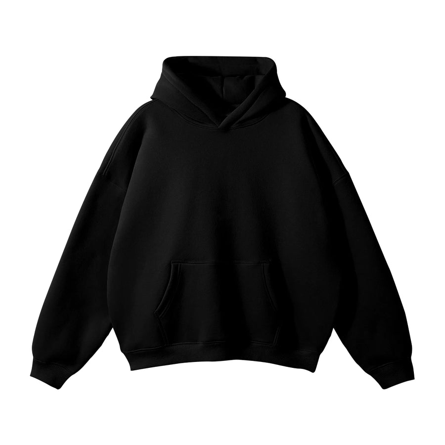 Thick Cotton Fleece Hoodie for Custom Printing (Oversized Fit)