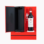Custom Magnetic Wine Gift Box with Gold Foil | Rigid Box, 300 MOQ, FSC Certified