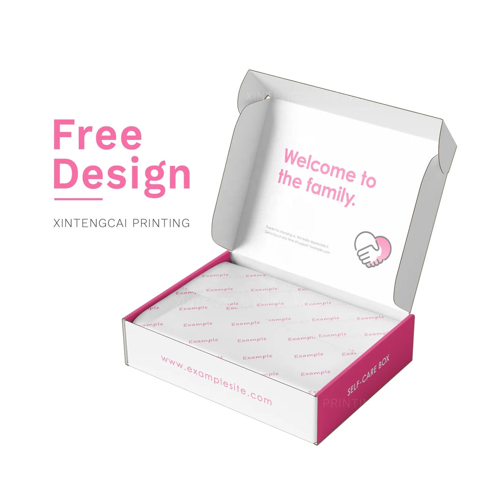 Custom Corrugated Packaging Box with Logo | 500 MOQ, Offset Print, 7 Finishing Options