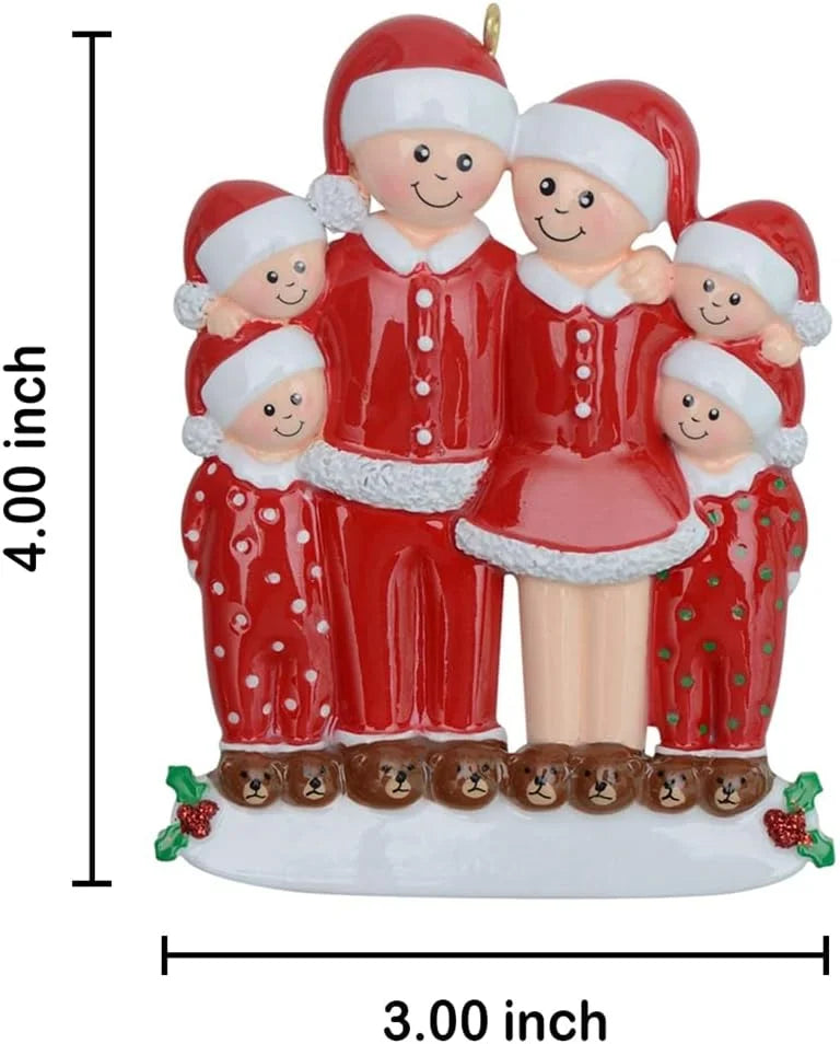 Personalized Family Christmas Ornaments with Names | MOQ 10