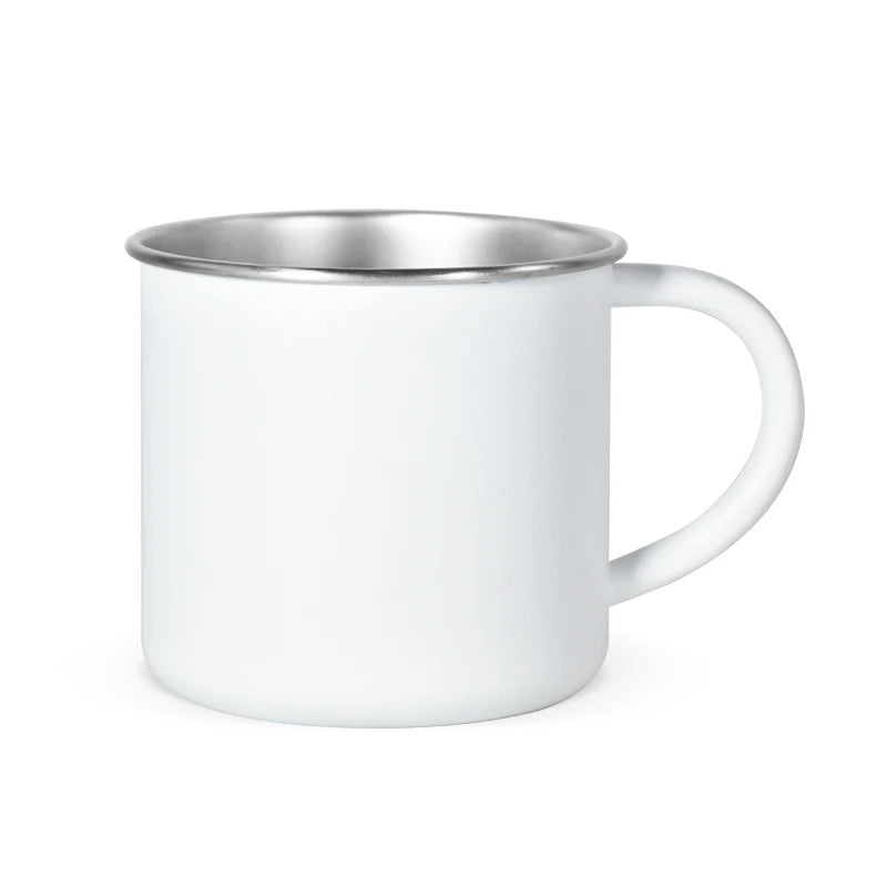 Custom 400ml Stainless Steel Camping Mug | 120 Pcs MOQ Powder Coated