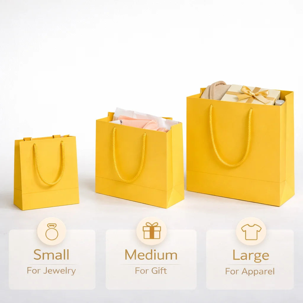 Custom Paper Shopping Bags | Kraft Boutique Retail Bags