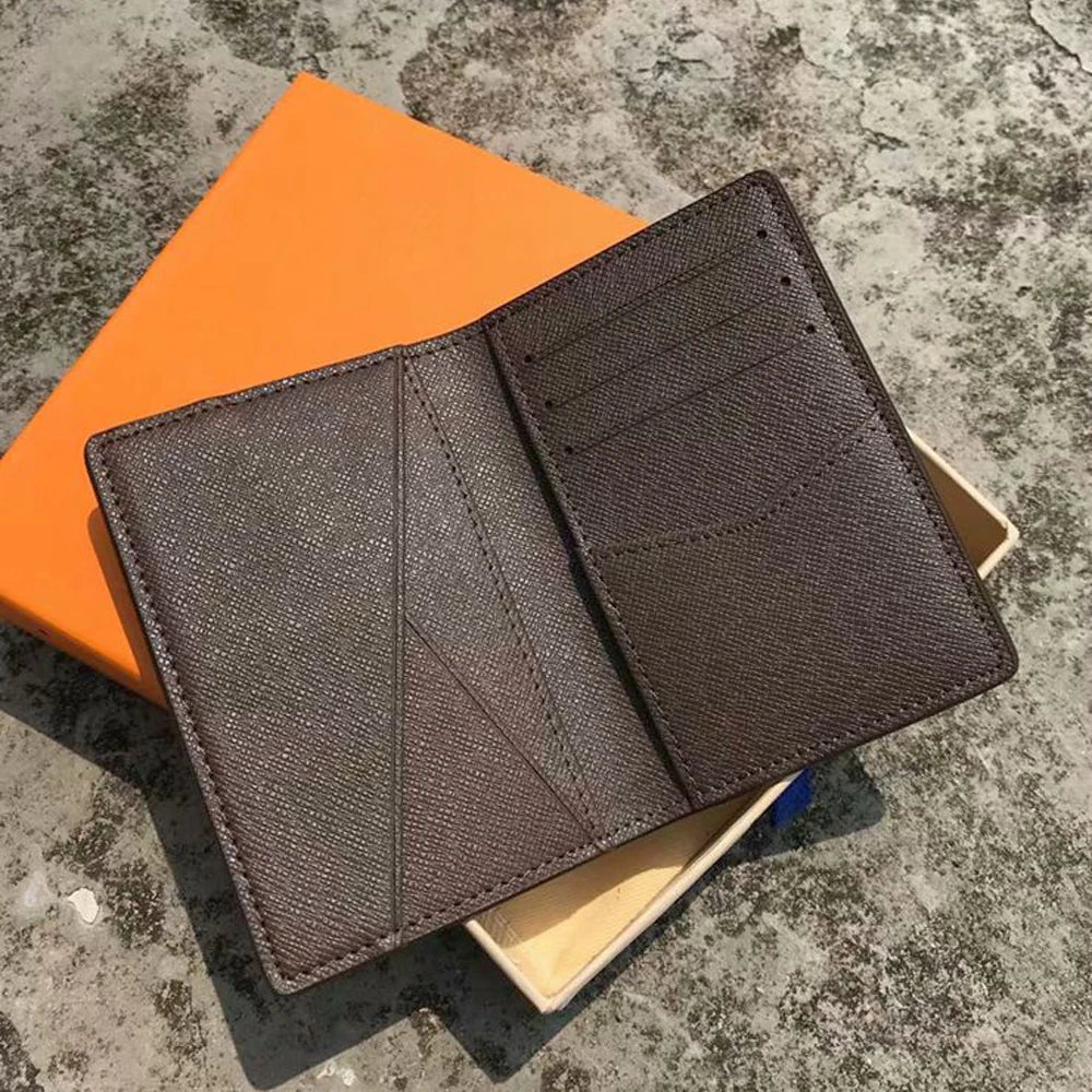 Custom Saffiano PU Leather Card Holder | RFID Blocking Business Wallet