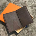 Custom Saffiano PU Leather Card Holder | RFID Blocking Business Wallet