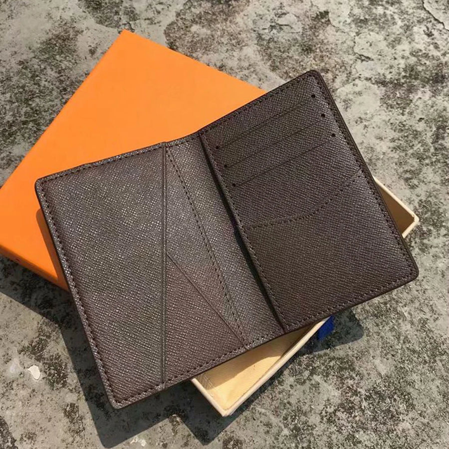 Custom Saffiano PU Leather Card Holder | RFID Blocking Business Wallet