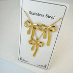 Custom 18K Gold Plated Stainless Steel Jewelry Set | MOQ 2