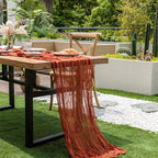 Cheesecloth Table Runners | OEKO-TEX | MOQ 1 | Luxury