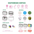 Custom Transparent PVC Cosmetic Bags | 1,000 MOQ | 30-Day