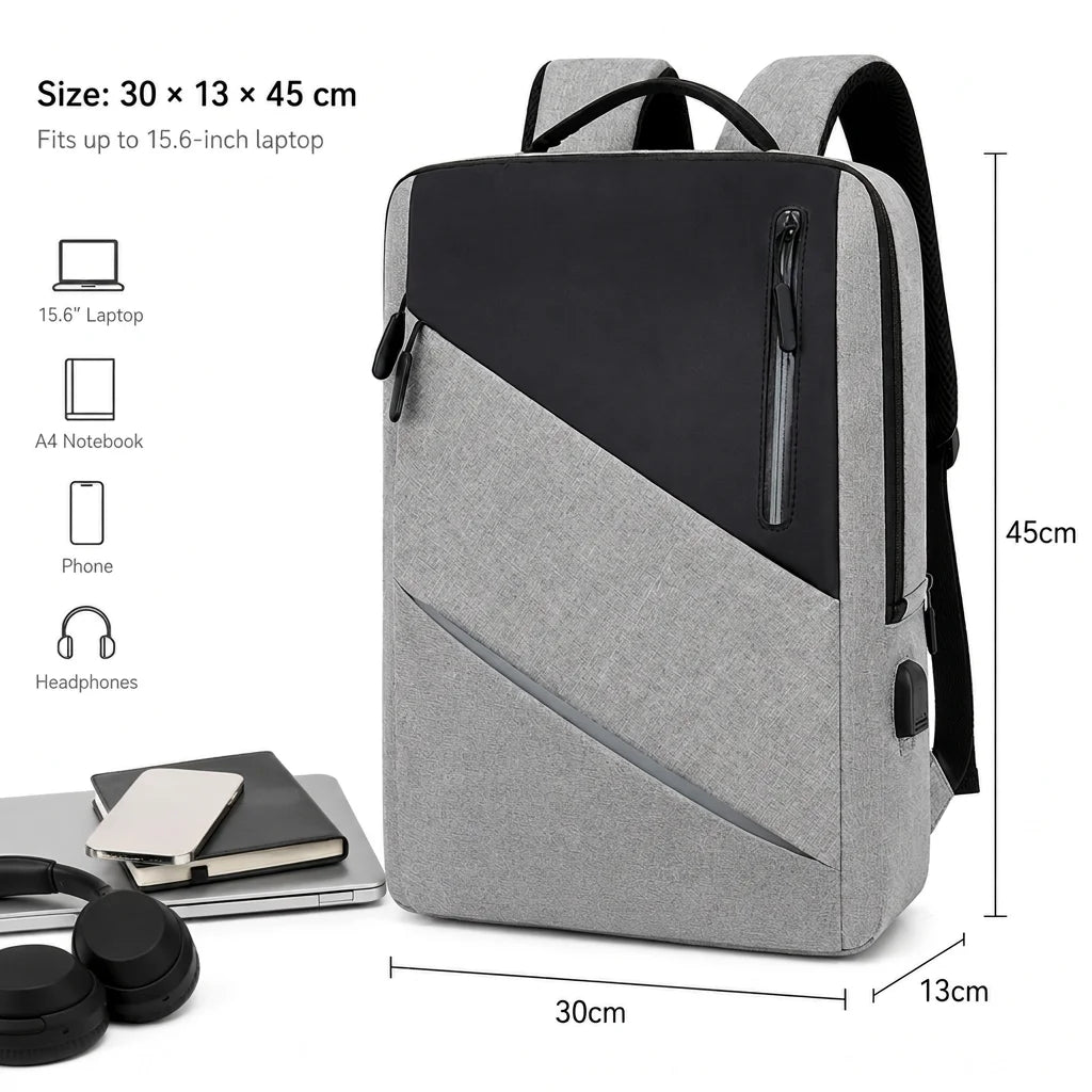 Custom 15.6-Inch Laptop Backpack with Logo | MOQ 20