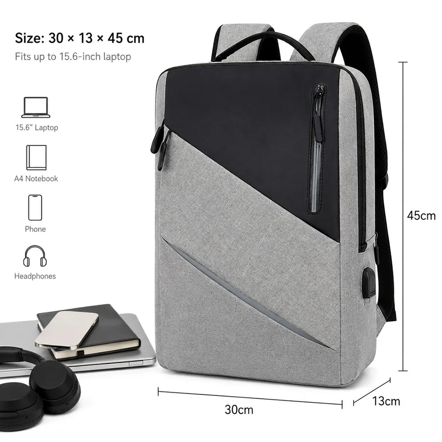 Custom 15.6-Inch Laptop Backpack with Logo | MOQ 20