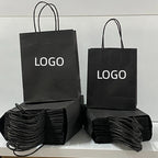 Custom Kraft Paper Bags with Logo – 1,000 MOQ, 33-40 Day Lead