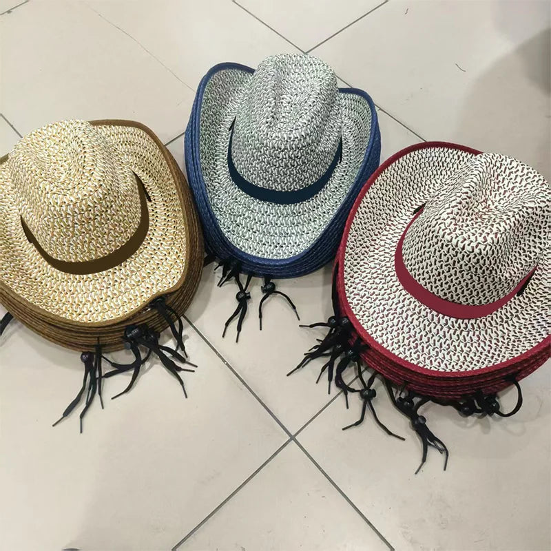 Custom Cowboy Straw Hats Wholesale | 200-Piece MOQ & 31-Day Lead Time | Breathable Woven | Western