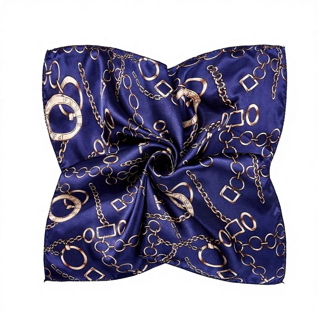 Personalized Silk Satin Scarves | 2-Piece MOQ & 3-7 Day Lead Time | 46 Colors | OEM Manufacture