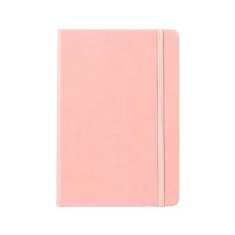 Custom A5 Leather Notebook with Logo | 100 Pcs MOQ Thread-Sewn PU Journal