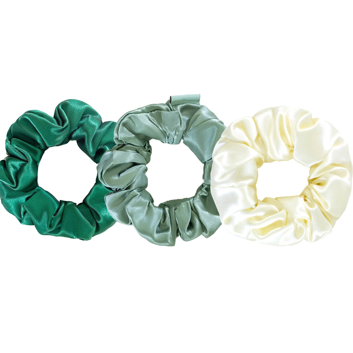Custom Silk Scrunchies with Logo | Bulk MOQ 2 Pcs