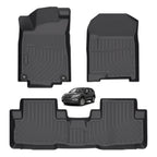 Honda CR-V 2017-2022 Custom 3D TPE All-Weather Floor Mats (Full Set)