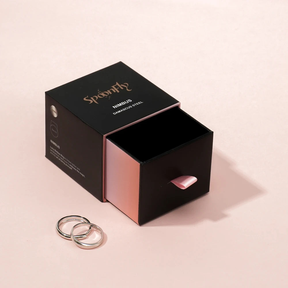 Custom Rigid Paper Drawer Box for Jewelry | MOQ 500 | 14-Day Lead Time