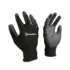 Custom 13 Gauge PU Work Gloves | 2,400 MOQ | CE Certified