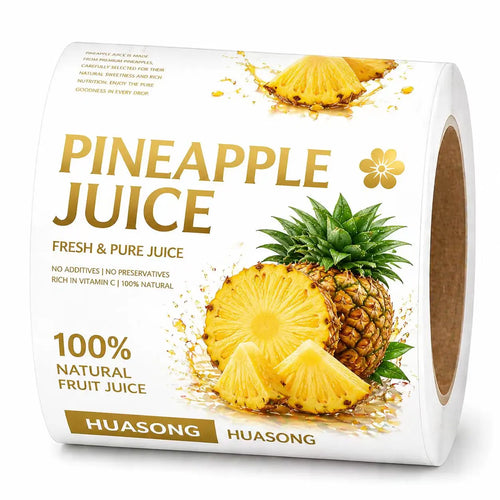 Eco-Friendly Vinyl Labels — 1 Pc MOQ, 25+ Printing Methods, Biodegradable