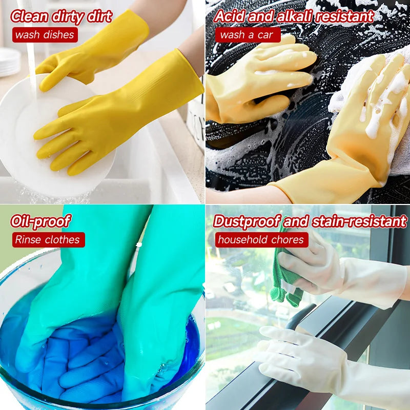 CE Certified Latex Gloves for Household Cleaning | Custom Logo, EN388 Compliant Bulk Order