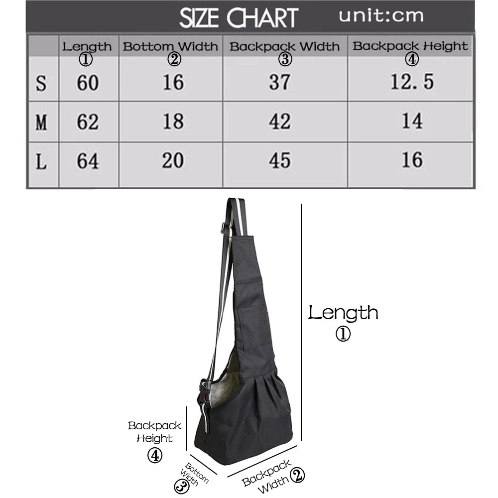 Custom Logo Dog Carrier Bag | Adjustable Pet Sling MOQ 300
